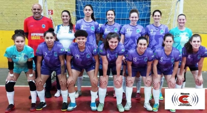 Futsal Feminino de Palotina vence mais uma e lidera o grupo A